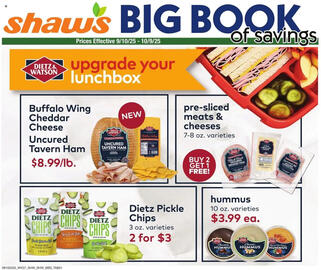 Shaw's flyer Page 1