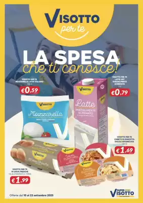 Volantino Supermercati Visotto (valido fino al 23-09)