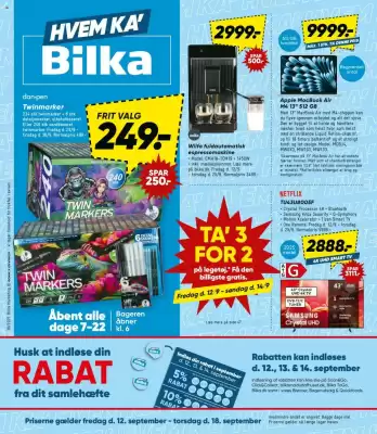 Bilka tilbudsavis (gælder indtil 18-09)