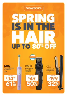Shaver Shop catalogue (valid until 30-09)