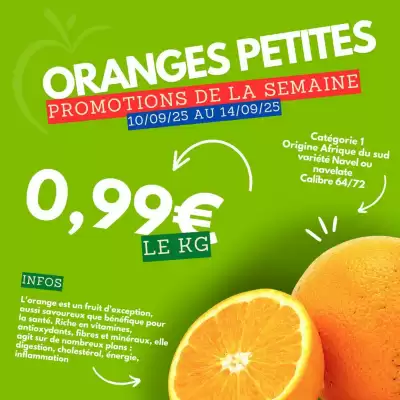 Catalogue marché frais Géant (valable jusqu'au 14-09)