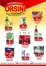 Volantino Orsini Market Pagina 1