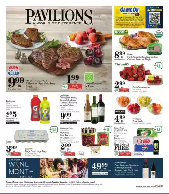 Pavilions weekly ad