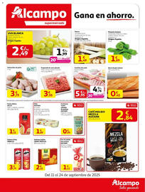 Folleto Alcampo supermercado Página 1