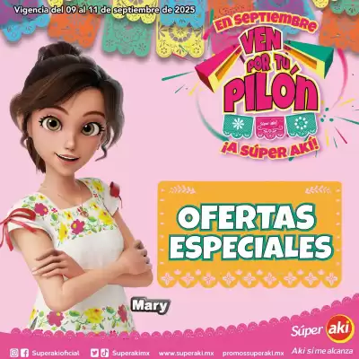 Folleto Super Aki (válido hasta 11-09)