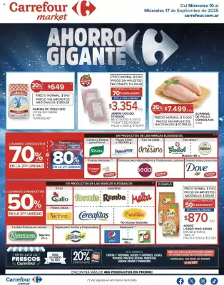 Folleto Carrefour Market (válido hasta 17-09)