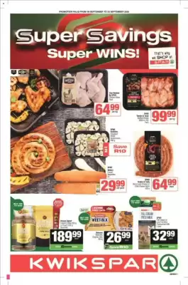 KwikSpar catalogue (valid until 22-09)