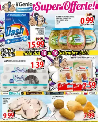 Volantino Il Genio Supermercato (valido fino al 16-09)