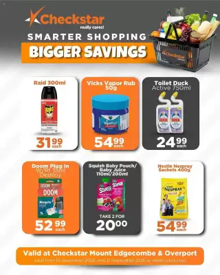 Check Star catalogue (valid until 21-09)