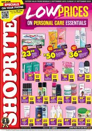 Shoprite catalogue Page 1