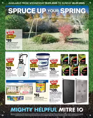 Mitre 10 catalogue (valid until 28-09)