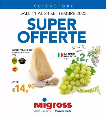 Volantino Migross Superstore (valido fino al 24-09)