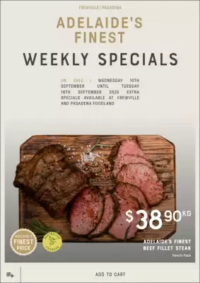 Adelaide's finest catalogue (valid until 16-09)