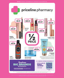 Priceline catalogue Page 1