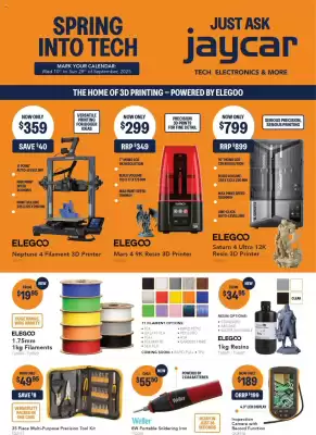 Jaycar Electronics catalogue (valid until 28-09)