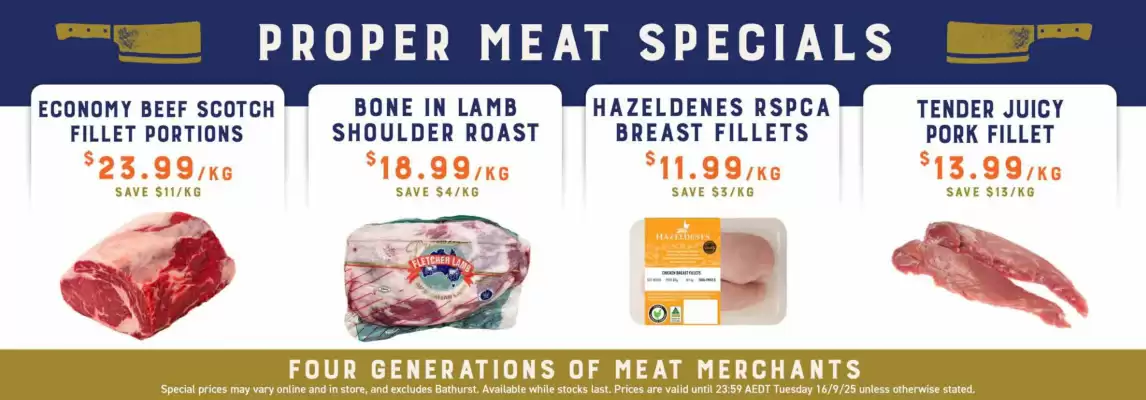 HARRIS FARM catalogue (valid until 16-09)