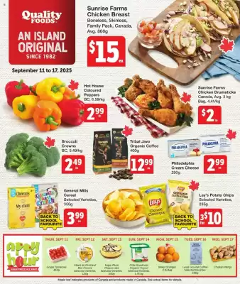 Quality Foods flyer (valid until 18-09)