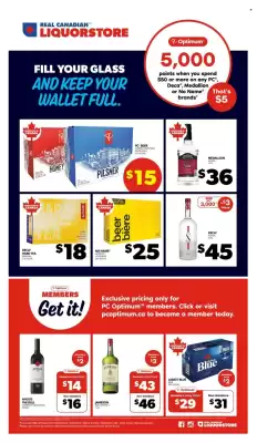 Real Canadian Liquorstore flyer (valid until 14-09)