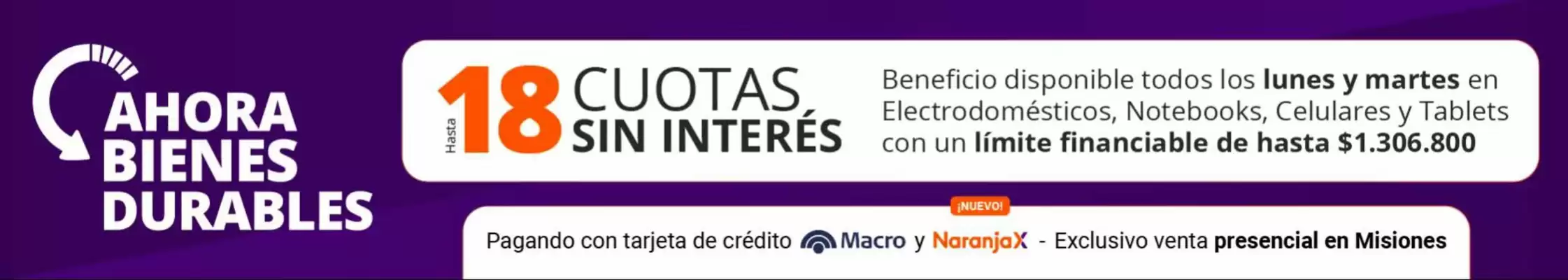 Catálogo Electro Misiones (válido hasta 26-09)