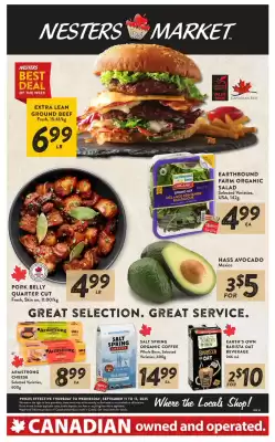 Nesters Market flyer (valid until 17-09)