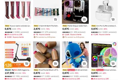 Volantino Aliexpress Pagina 1
