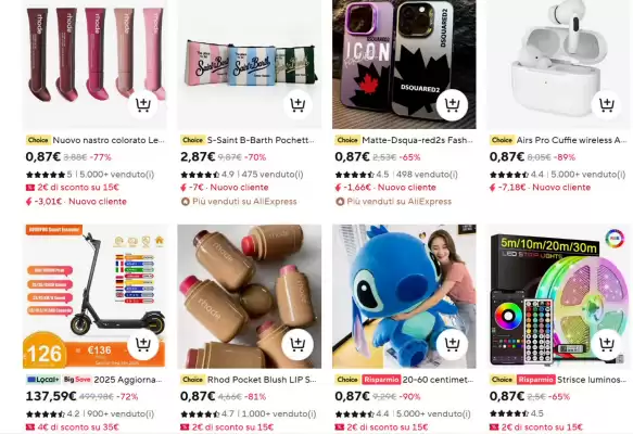 Volantino Aliexpress (valido fino al 28-09)