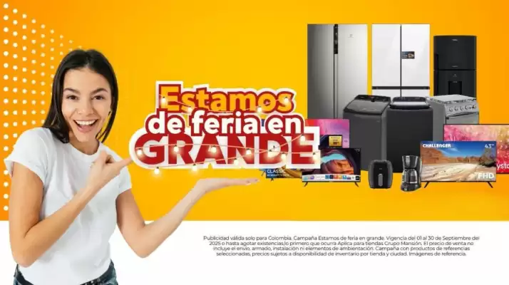 Catálogo Mansión Electrodomésticos (válido hasta 30-09)