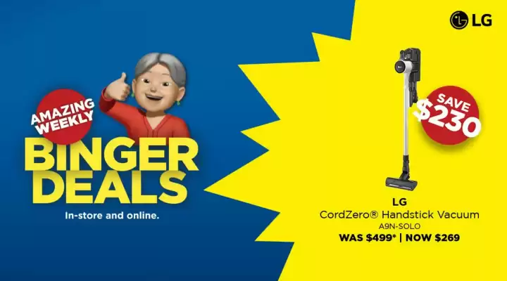 Bing Lee catalogue (valid until 24-09)