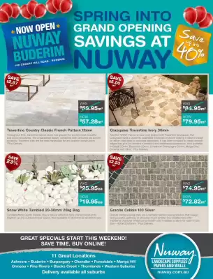 Nuway catalogue (valid until 31-10)