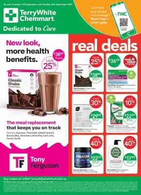 Terry White catalogue (valid until 30-09)