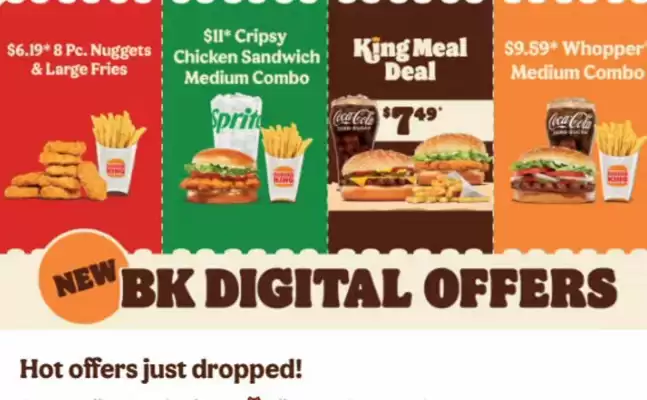 Burger King flyer (valid until 21-09)
