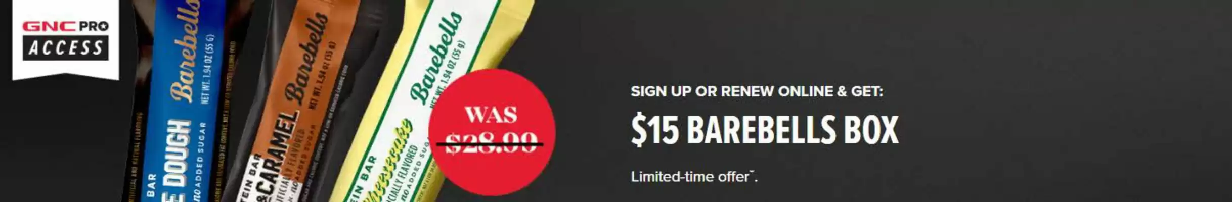 GNC flyer (valid until 23-09)