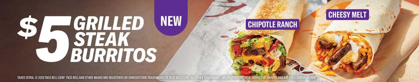 Taco Bell flyer Page 1