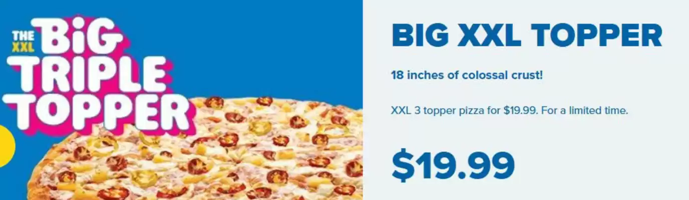 Pizza 73 flyer (valid until 16-09)