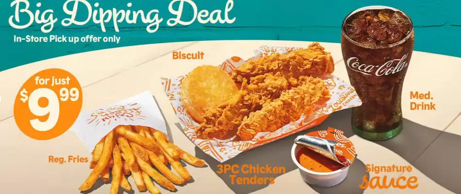 Popeyes flyer (valid until 16-09)