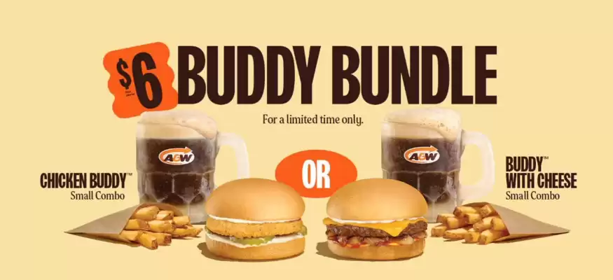 A&W flyer (valid until 17-09)