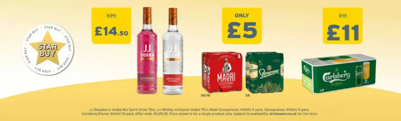 One Stop leaflet (valid until 30-09)