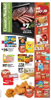 County Market weekly ad (valid until 17-09)