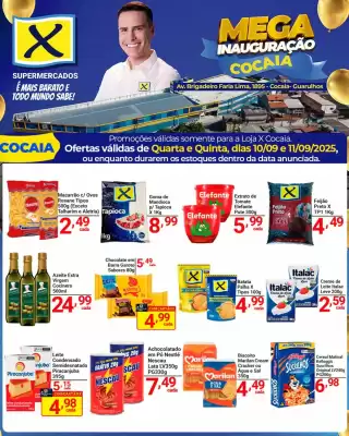 Folheto X Supermercados (válido até 16-09)