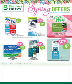 Pharmacy Best Buys catalogue Page 1