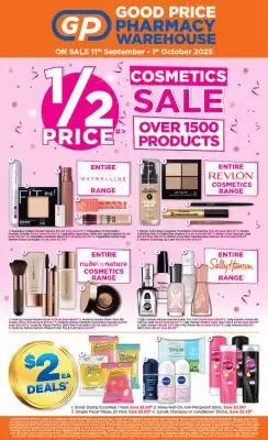Good Price Pharmacy catalogue (valid until 1-10)