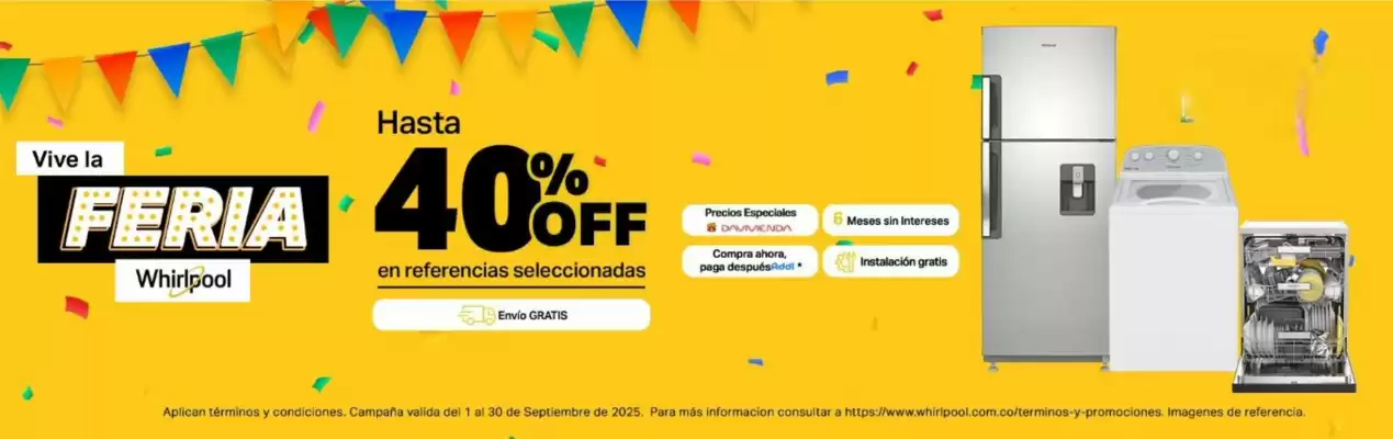 Catálogo Whirlpool (válido hasta 30-09)