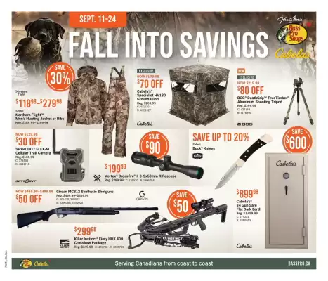 Cabela's flyer