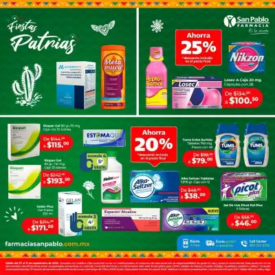 Folleto Farmacia San Pablo
