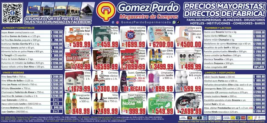 Catálogo Gomez Pardo (válido hasta 12-09)