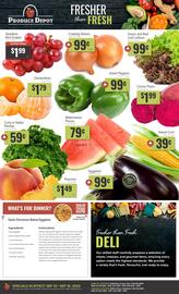 Produce Depot flyer week 37 Page 1