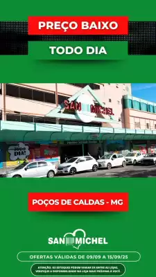 Catálogo San Michel Supermercados (válido até 15-09)