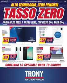 Volantino Trony Pagina 1