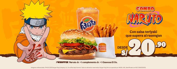 Catálogo Burger King Página 1