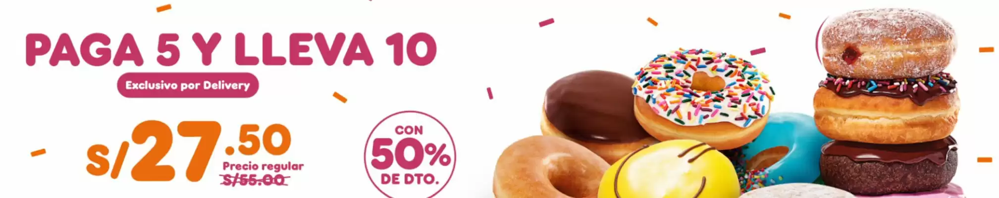 Catálogo Dunkin Donuts (válido hasta 28-09)